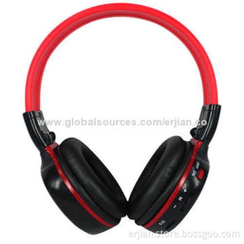 4-in-1 Bluetooth Headset with Functions of Stereo Bluetooth,TF Card Slot, FM Radio, 2014 Hot Selling